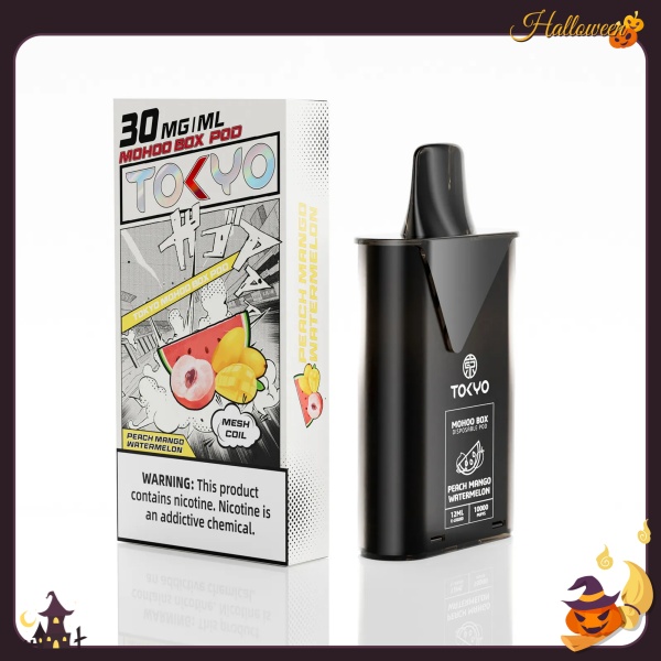 西瓜蜜桃芒果口味 東京魔盒煙彈 12ML